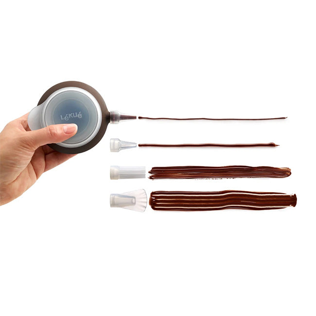 Lekue Decopen With 4 Nozzle Decorating Set