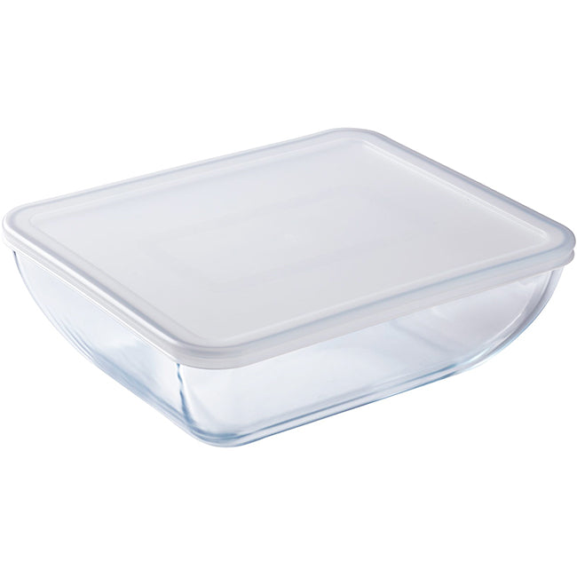 Pyrex Daily Rectangular Dish With Plastic Lid