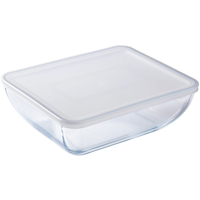 Pyrex Daily Rectangular Dish With Plastic Lid