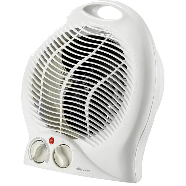 Mellerware White Fan Heater