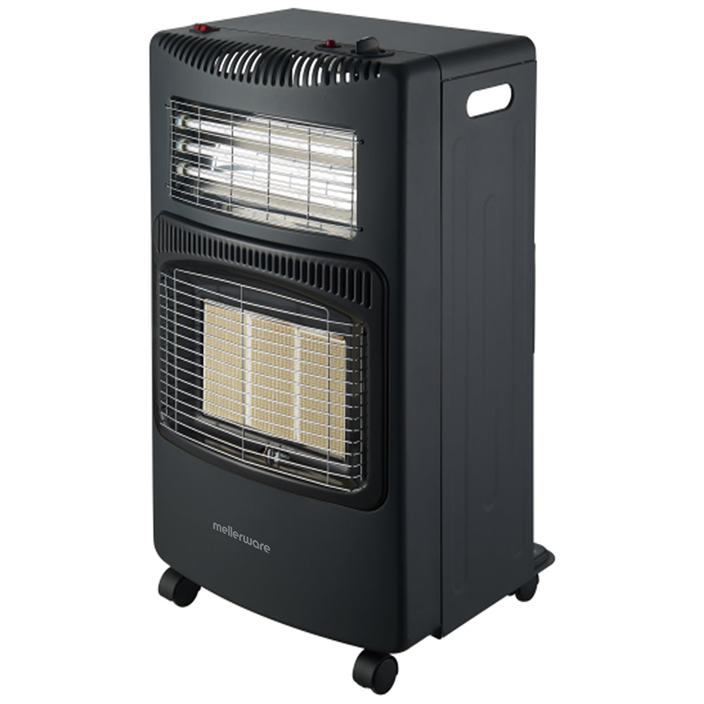 Mellerware Hybrid 3 Panel Folding Gas & Electric Heater