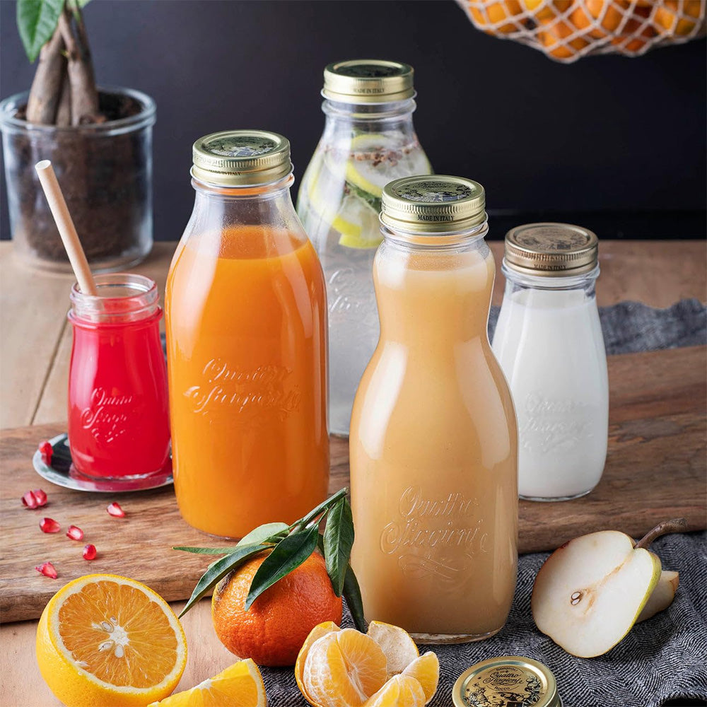 Bormioli Rocco Quattro Juice Bottle, 1L