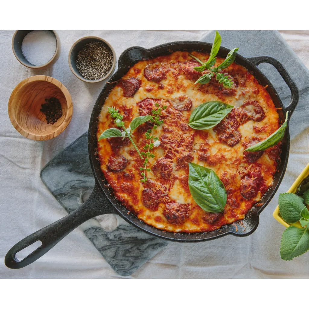 Victoria Seasoned Cast Iron Skillet Pan