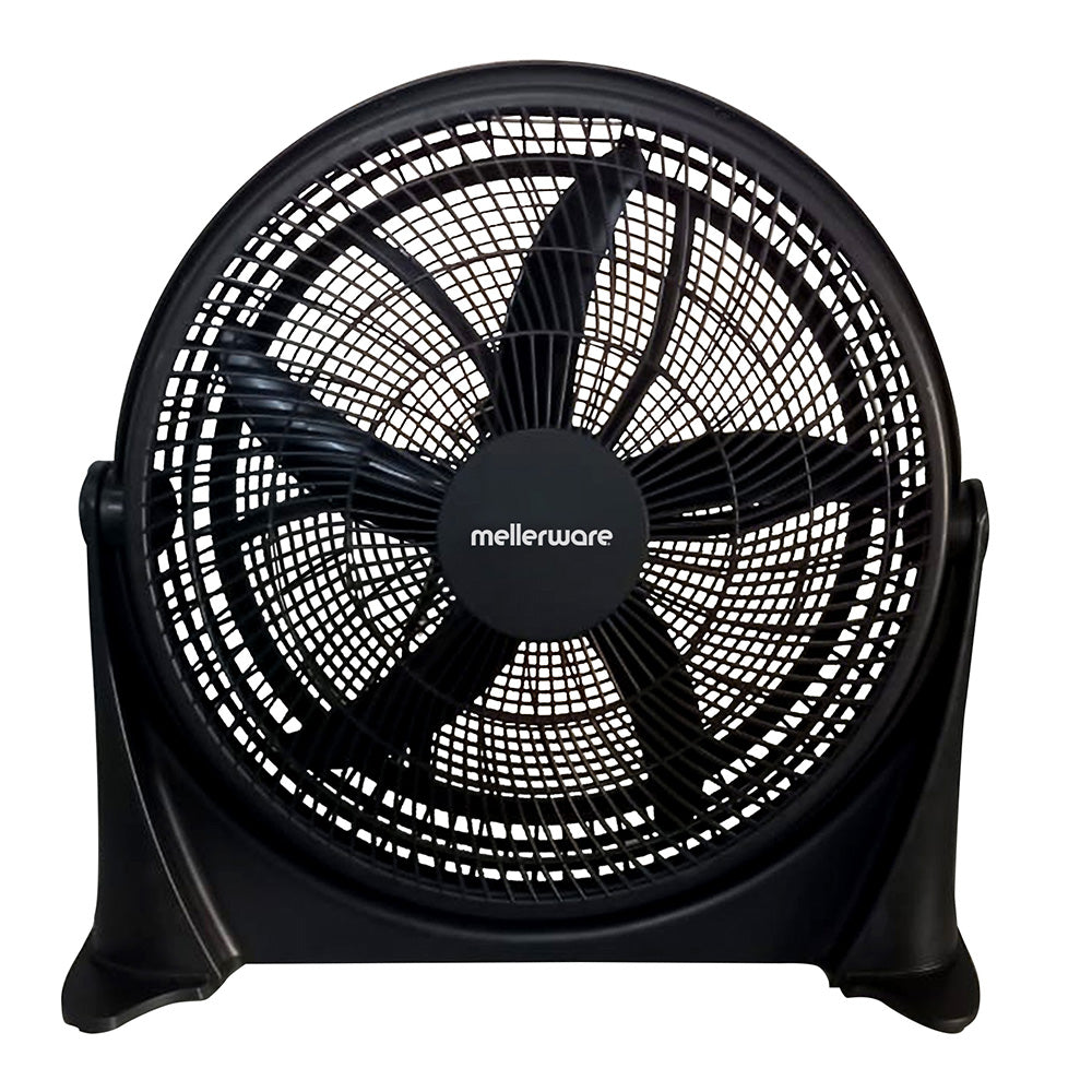 Mellerware 50cm Black Floor Fan