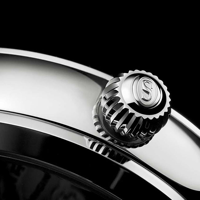 Stuhrling Original Anatol Automatic Dual Time Men's Skeleton Wrist Watch