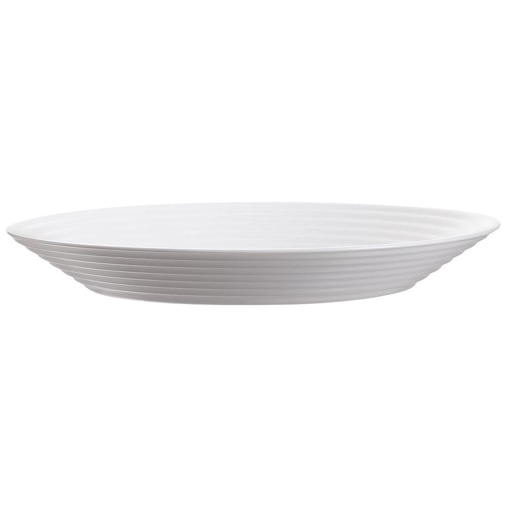 Luminarc Stairo Opal Tempered Glass Oval Platter, 33cm