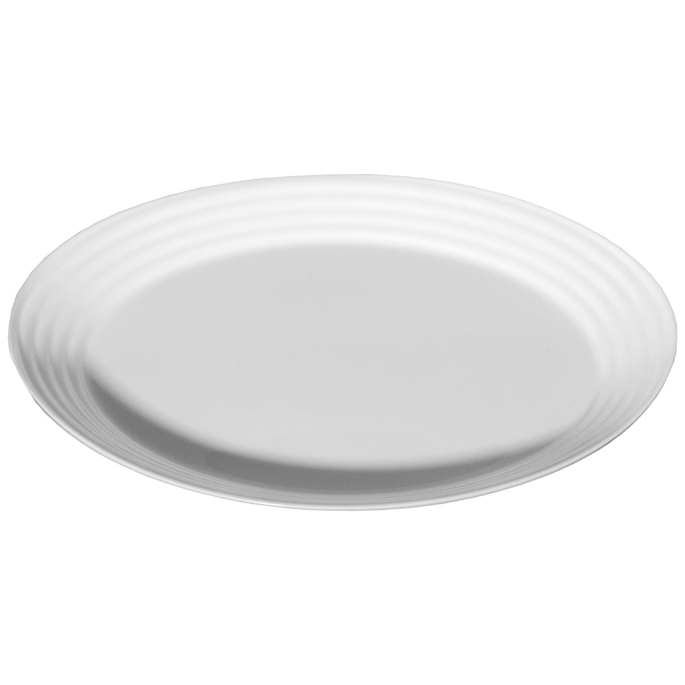 Luminarc Stairo Opal Tempered Glass Oval Platter, 33cm