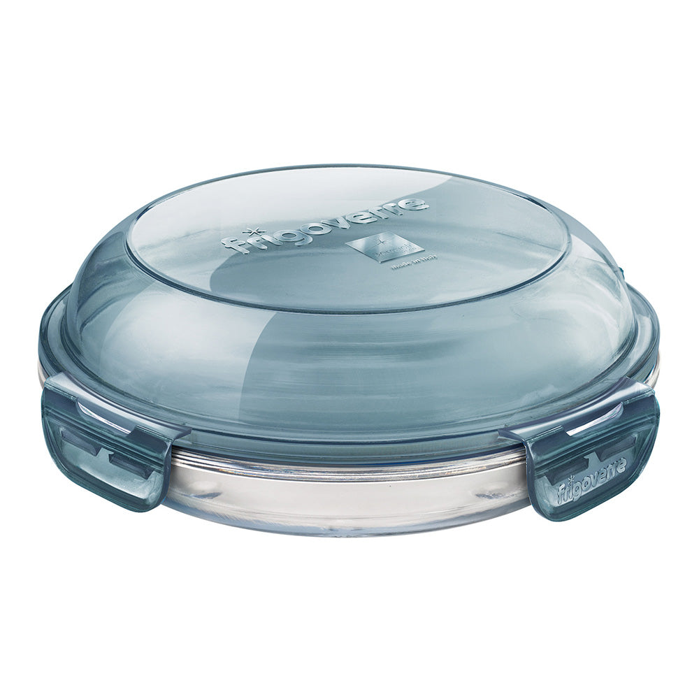 Bormioli Rocco Frigoverre Evolution Round Glass Storage Container with Lid