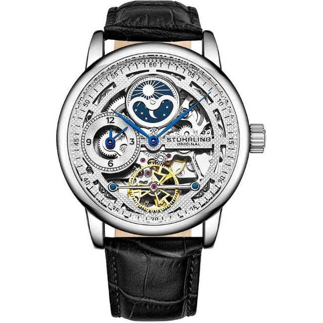 Stuhrling Original Legacy Automatic Men's Skeleton Wrist Watch