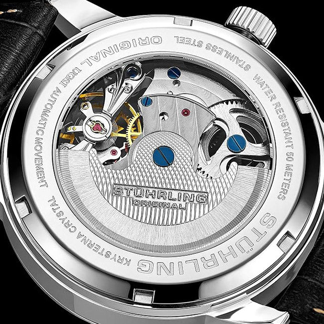 Stuhrling Original Legacy Automatic Men's Skeleton Wrist Watch