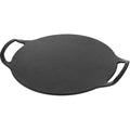 Victoria Enamelled Cast Iron Pizza Pan with Helper Handles, 38cm