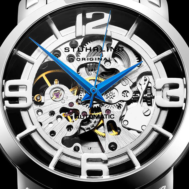 Stuhrling Original Winchester Automatic Men's Skeleton Wrist Watch