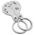 Carrol Boyes Key Ring Set, Kiss