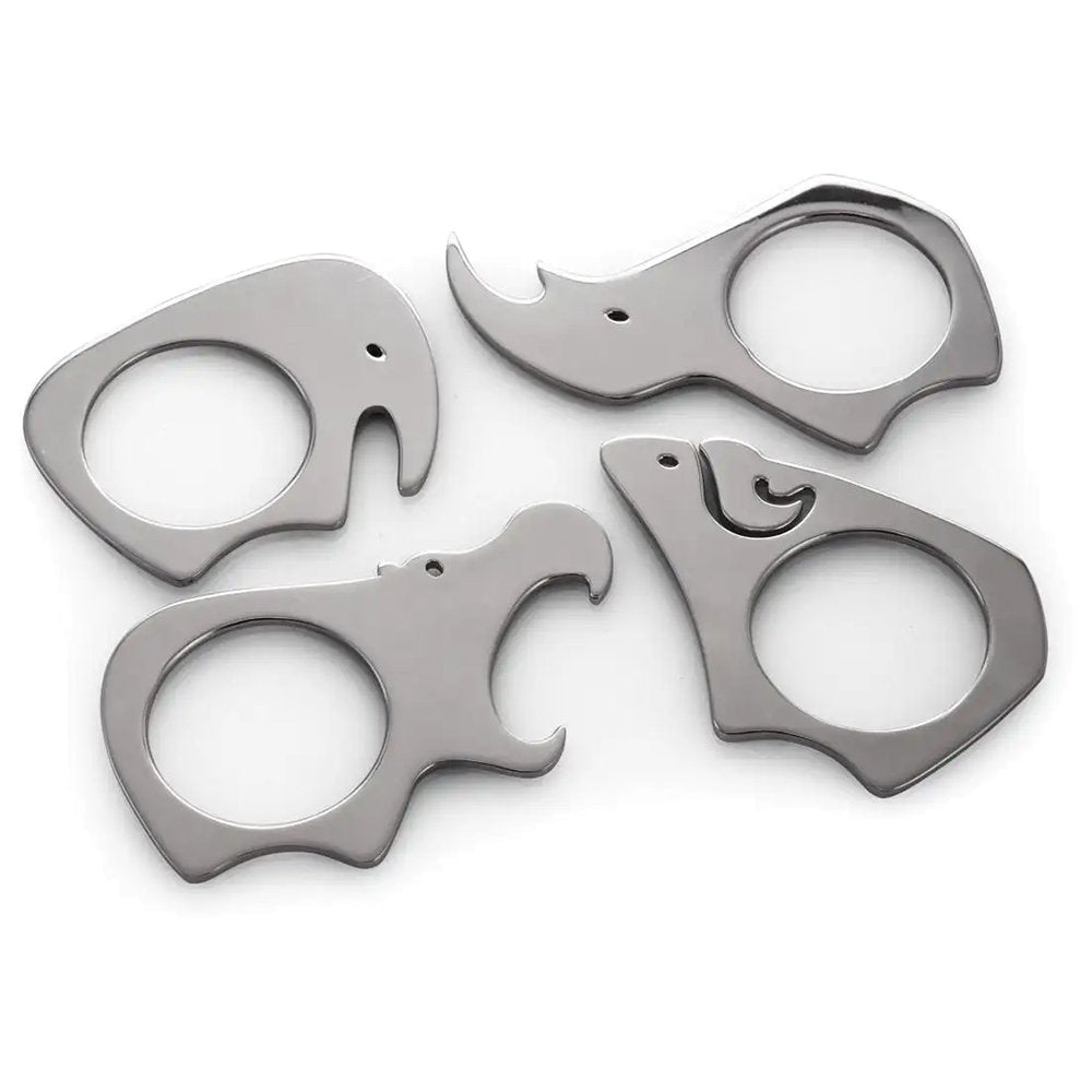 Carrol Boyes Napkin Ring Set, Watering Hole