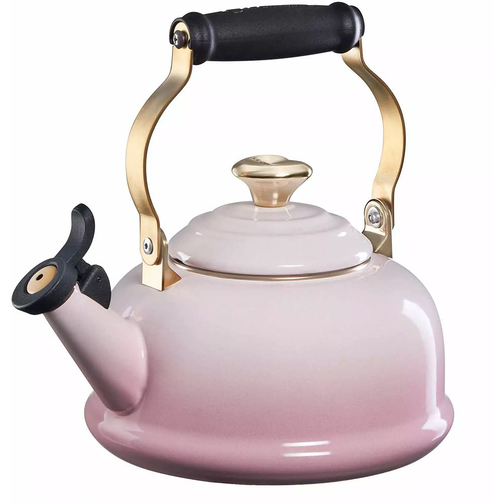 Le Creuset Whistling Stovetop Kettle With Gold Heart Knob, 1.6L
