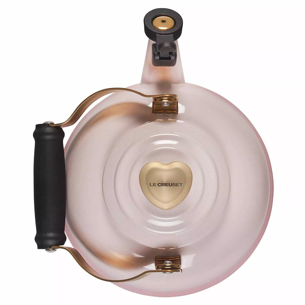 Le Creuset Whistling Stovetop Kettle With Gold Heart Knob, 1.6L