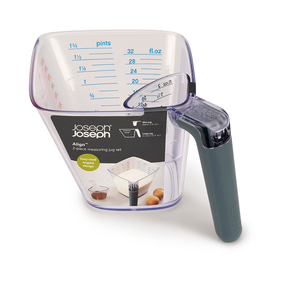 Joseph Joseph Align™ 2pc Easy-Read Measuring Jug Set