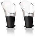 Vacu Vin Crystal Drip-Free Wine Pourers, Set of 2