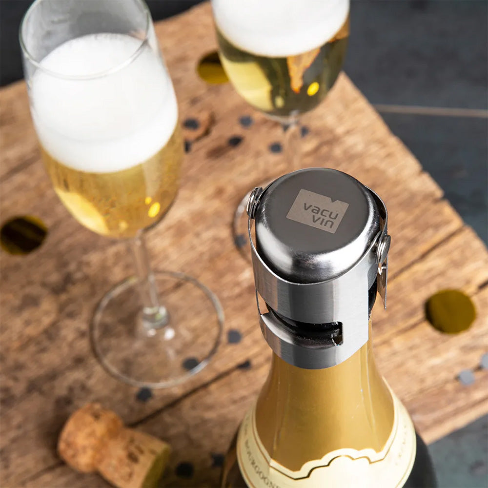 Vacu Vin Stainless Steel Champagne Stopper