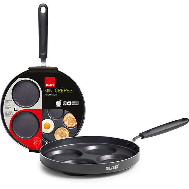 Ibili Indubasic Non-Stick Mini Crepe Pan, 26cm
