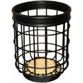 Regent Black & Wood Utensil Holder