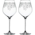 Spiegelau Arabesque Burgundy Wine Glasses, Set of 2
