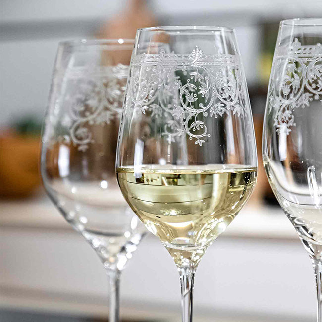 Spiegelau Arabesque White Wine Glasses, Set of 2