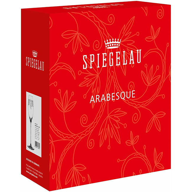 Spiegelau Arabesque Champagne Glasses, Set of 2