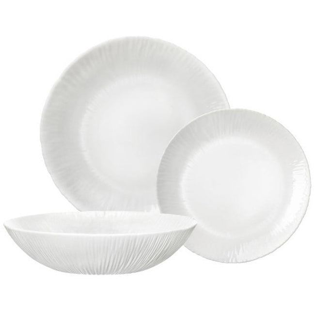 Bormioli Rocco Coconut Tavola Dinner Set, 18pc