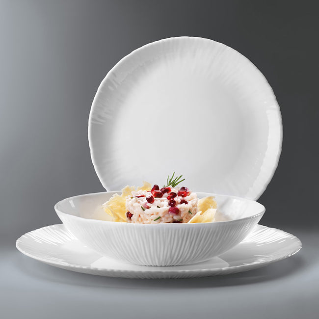 Bormioli Rocco Coconut Tavola Dinner Set, 18pc