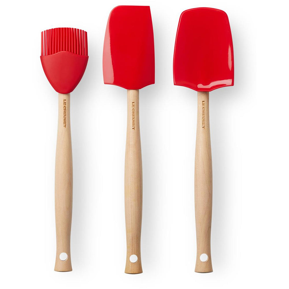 Le Creuset Craft Silicone Spatulas, Set of 3