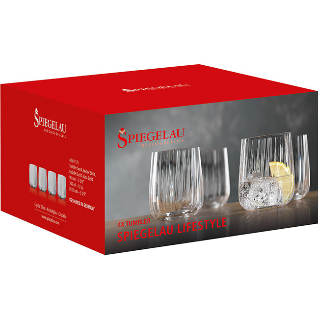 Spiegelau Lifestyle Tumblers, Set Of 4