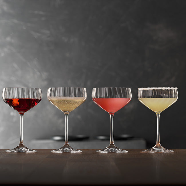 Spiegelau Lifestyle Coupe Champagne & Cocktail Glasses, Set Of 4
