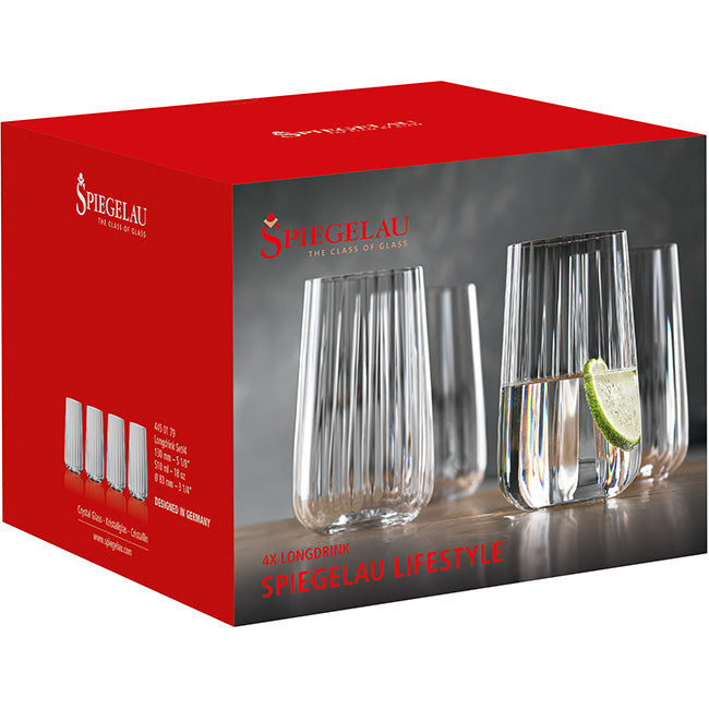 Spiegelau Lifestyle Hiball Glasses, Set Of 4