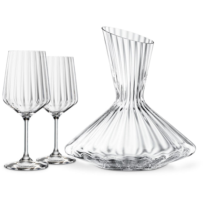 Spiegelau Lifestyle Decanter & Glasses, Set Of 3