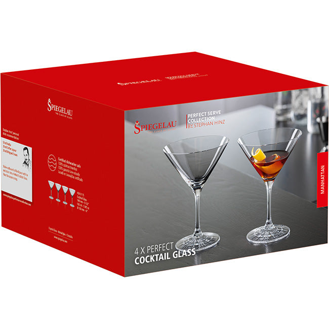 Spiegelau Perfect Serve Martini Glasses, Set Of 4