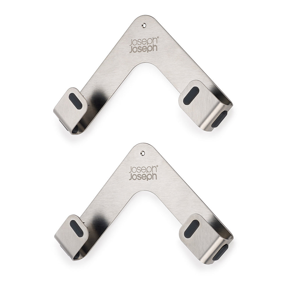 Joseph Joseph Space Stainless Steel Lid Holders, Set of 2