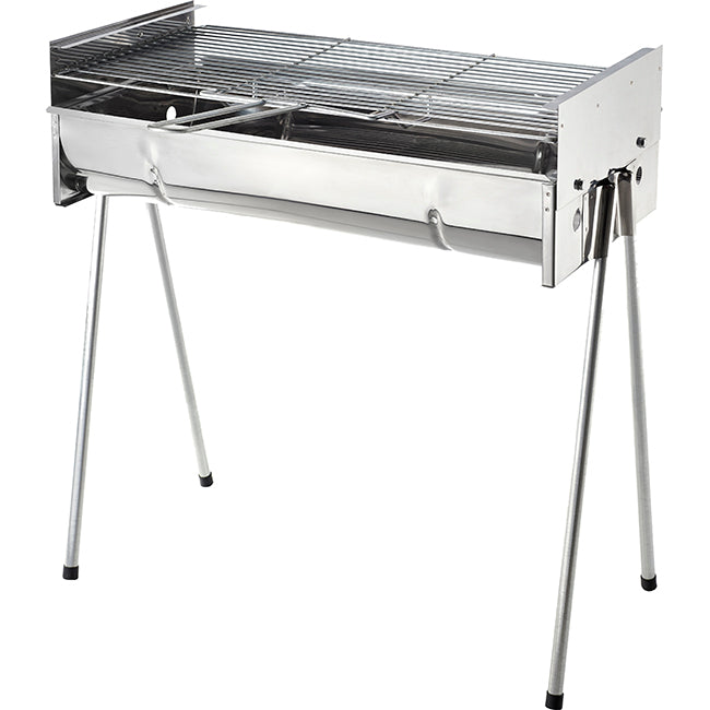 Metalix Large Stainless Steel Adjustable Braai