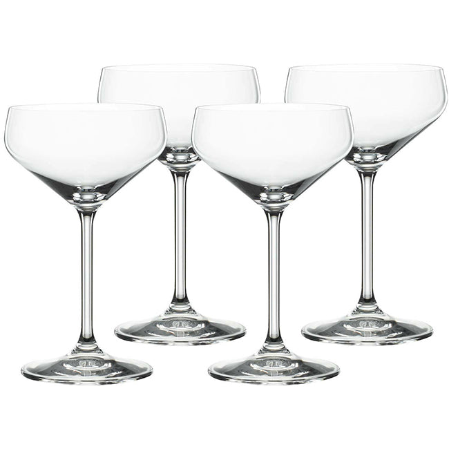 Spiegelau Style Coupe Champagne Glasses, Set Of 4