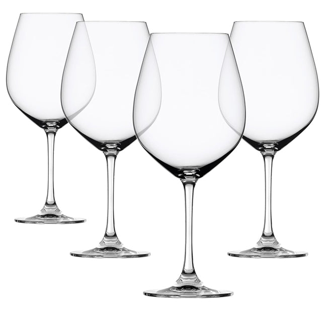 Spiegelau Salute Burgundy Wine Glasses, Set Of 4