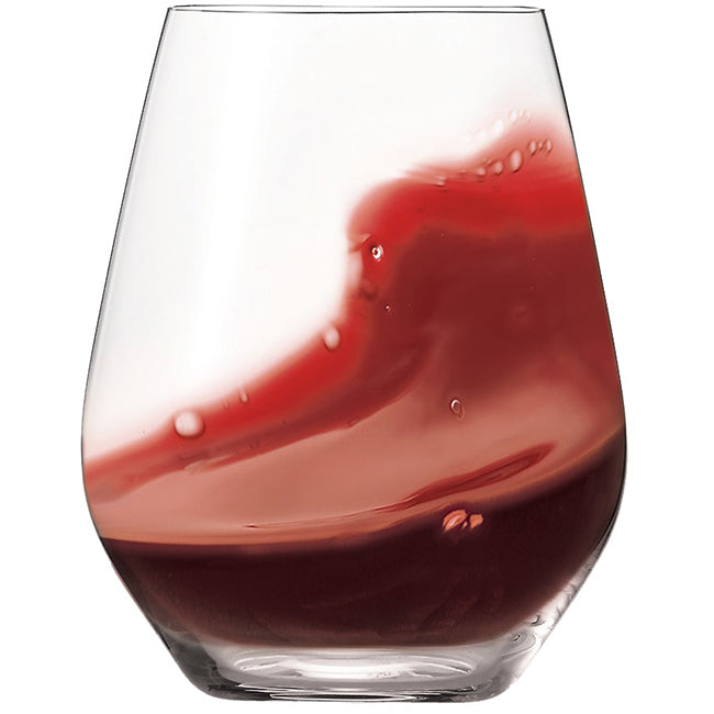 Spiegelau Authentis Casual Stemless Red Wine Glasses, Set of 6