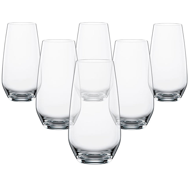 Spiegelau Authentis Casual Tall Glasses, Set Of 6