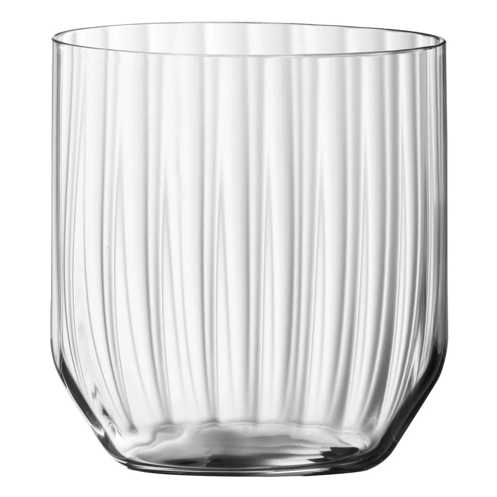 Spiegelau Linear Crystal Whiskey Tumblers, Set of 4