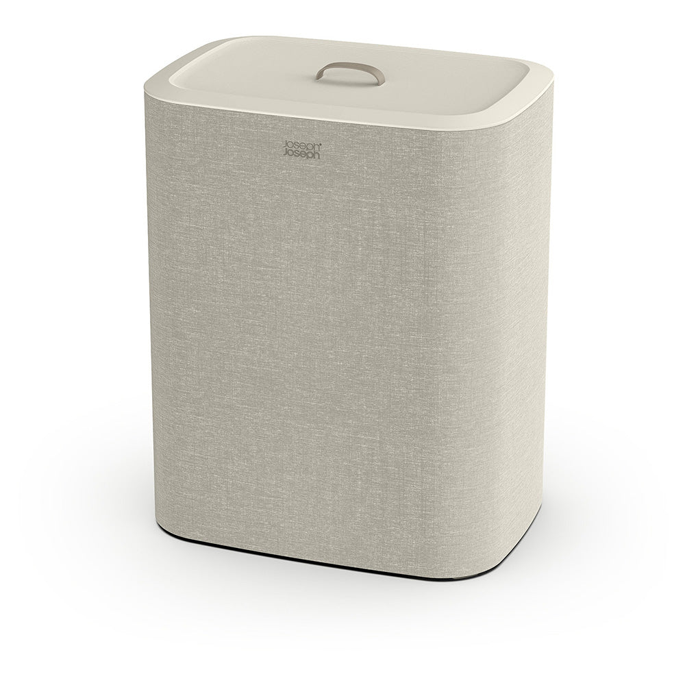 Joseph Joseph Tota Twin 90L Ecru Laundry Separation Basket