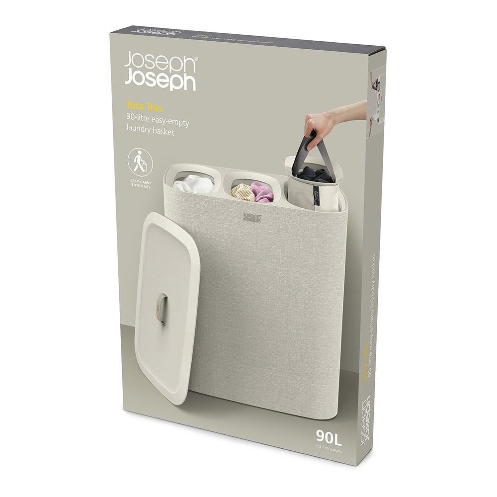 Joseph Joseph Tota Trio 90L Laundry Separation Basket