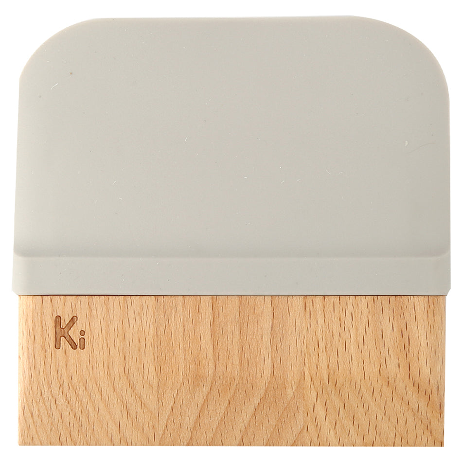 Kitchen Inspire Silicone And Wood Dough Cutter & Scraper