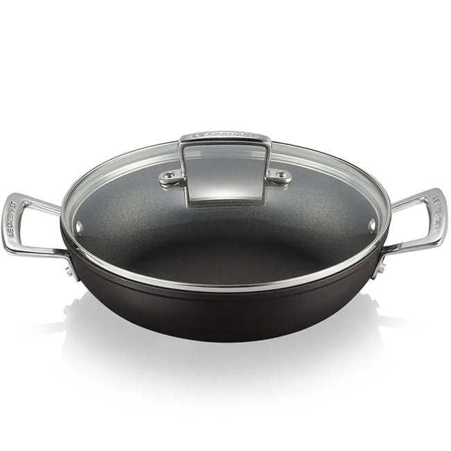 Le Creuset Toughened Non-Stick Shallow Casserole With Lid