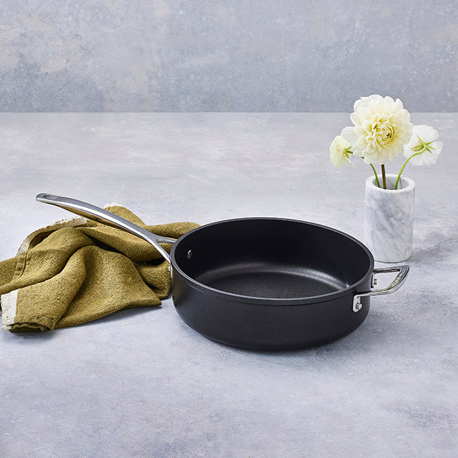 Le Creuset Toughened Non-Stick Saute Pan With Helper Handle, 26cm