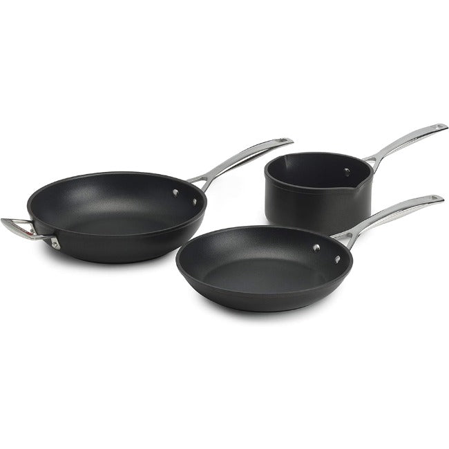 Le Creuset Toughened Non-Stick Cookware Set, 3pc
