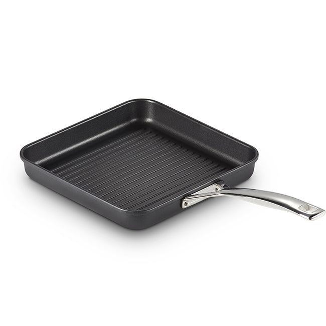 Le Creuset Toughened Non-Stick Ribbed Grill Pan, 28cm